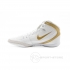 Борцовки Nike Freek (белые/золото)