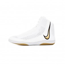 Борцовки Nike Inflict 4 (белые/золото)