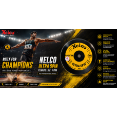 Диск Nelco 2 кг ULTRA SPIN GOLD IAAF - RimGlide 78M IAAF