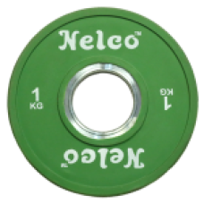 Диск Nelco тяжелоатлетический RUBBER Olympic mpic 2.50 кг (RED) - IWF