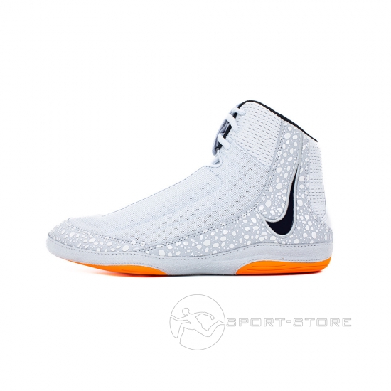 Борцовки Nike Inflict 4 SE (серые/оранжевые)