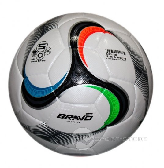 Мяч футбольный Madrigal Bravo Super