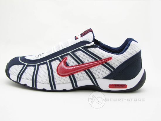 Обувь для фехтования Nike Air Zoom Fencer — White / Navy / Red (321088-461)
