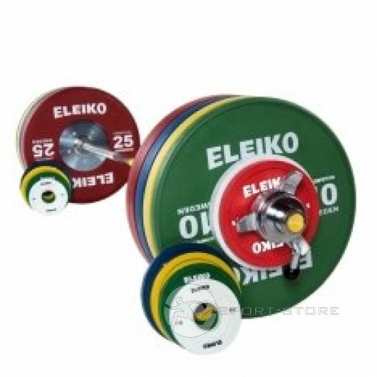 Штанга женская олимпийская ELEIKO, 185 кг (IWF)